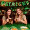 St. Patrick’s Party Supplies: Pre-Assembled St. Patrick’s Day Banner & Hanging Decorations – Shamrocks, Lucky Banners & Party Accessories for Office, Home, Classroom